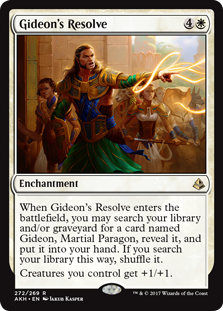 Gideon's Resolve - Amonkhet