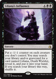 Liliana's Influence - Amonkhet