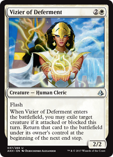 Vizier of Deferment - Amonkhet