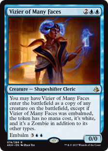 Vizier of Many Faces - Amonkhet