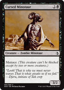 Cursed Minotaur - Amonkhet