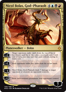 Nicol Bolas, God-Pharaoh - Hour of Devastation