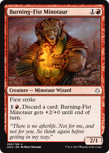 Burning-Fist Minotaur - Hour of Devastation