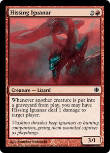 Hissing Iguanar - Shards of Alara