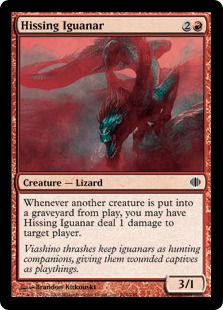 Hissing Iguanar - Shards of Alara