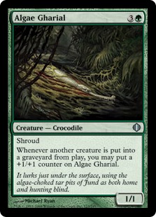 Algae Gharial - Shards of Alara