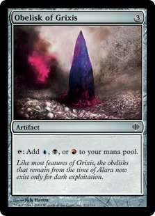 Obelisk of Grixis - Shards of Alara