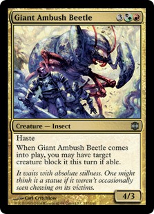 Giant Ambush Beetle - Alara Reborn