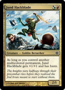 Jund Hackblade - Alara Reborn