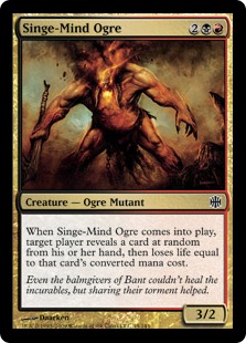 Singe-Mind Ogre - Alara Reborn