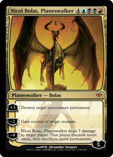 Nicol Bolas, Planeswalker - Conflux