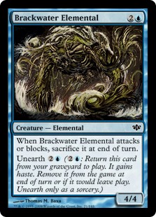 Brackwater Elemental - Conflux