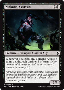 Nirkana Assassin - Battle for Zendikar