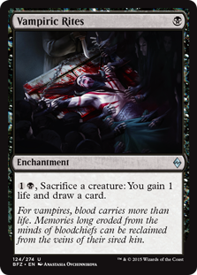 Vampiric Rites - Battle for Zendikar