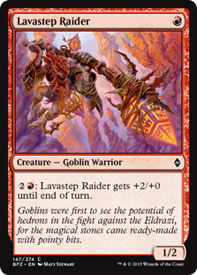 Lavastep Raider - Battle for Zendikar