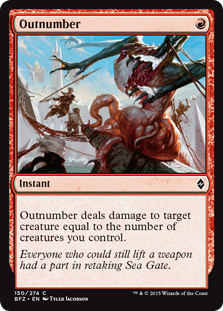 Outnumber - Battle for Zendikar