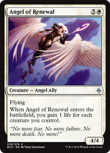 Angel of Renewal - Battle for Zendikar