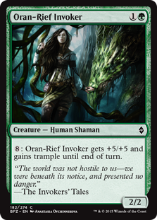 Oran-Rief Invoker - Battle for Zendikar