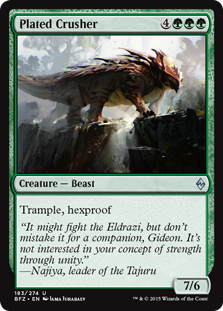 Plated Crusher - Battle for Zendikar