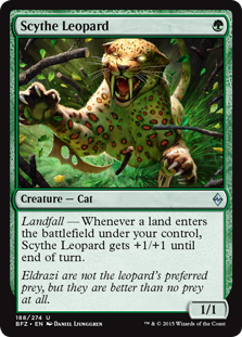 Scythe Leopard - Battle for Zendikar