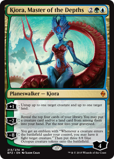 Kiora, Master of the Depths - Battle for Zendikar