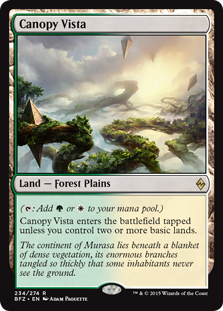 Canopy Vista - Battle for Zendikar