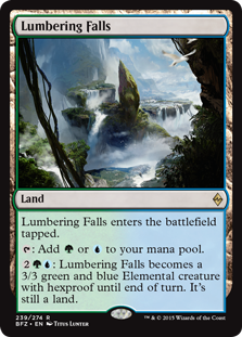 Lumbering Falls - Battle for Zendikar