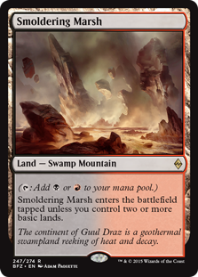 Smoldering Marsh - Battle for Zendikar