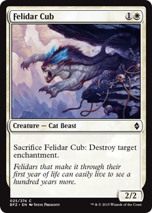 Felidar Cub - Battle for Zendikar