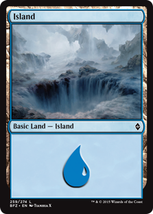 Island - Battle for Zendikar