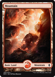 Mountain - Battle for Zendikar