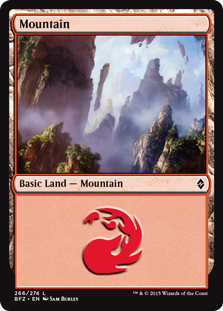 Mountain - Battle for Zendikar