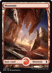 Mountain - Battle for Zendikar