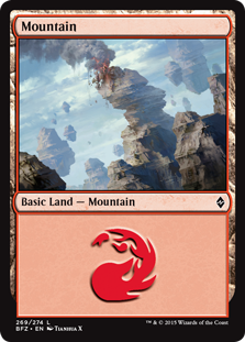 Mountain - Battle for Zendikar