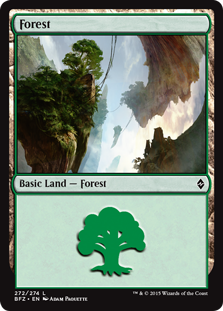 Forest - Battle for Zendikar