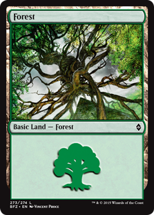 Forest - Battle for Zendikar