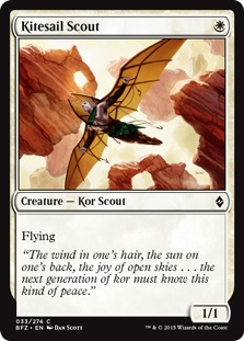 Kitesail Scout - Battle for Zendikar