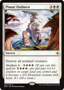 Planar Outburst - Battle for Zendikar