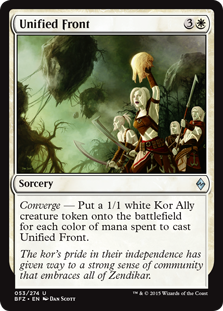 Unified Front - Battle for Zendikar