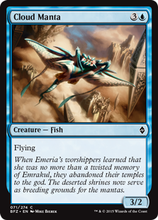 Cloud Manta - Battle for Zendikar