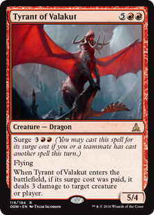 Tyrant of Valakut - Oath of the Gatewatch