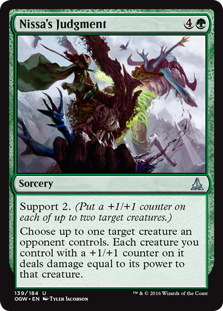 Nissa's Judgment - Oath of the Gatewatch