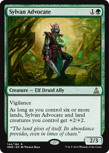 Sylvan Advocate - Oath of the Gatewatch