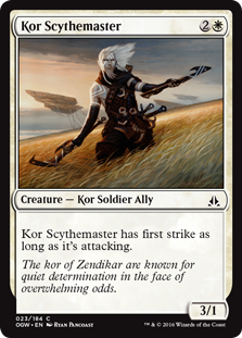 Kor Scythemaster - Oath of the Gatewatch