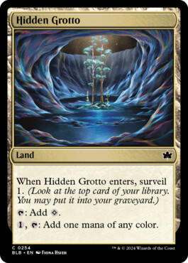 Hidden Grotto - Bloomburrow