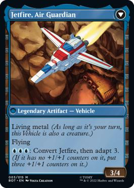 Jetfire, Air Guardian - The Brothers' War Transformers Cards