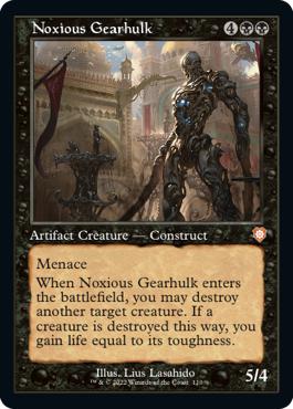 Noxious Gearhulk - The Brothers' War Commander