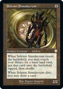 Solemn Simulacrum - The Brothers' War Commander