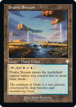 Prairie Stream - The Brothers' War Commander