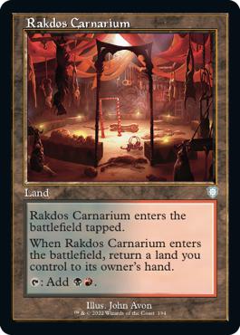 Rakdos Carnarium - The Brothers' War Commander